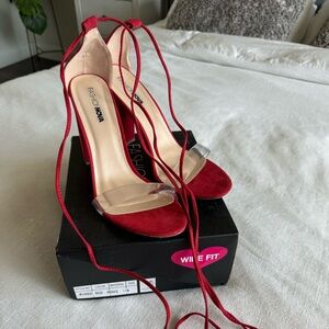Wide Width Red Heels